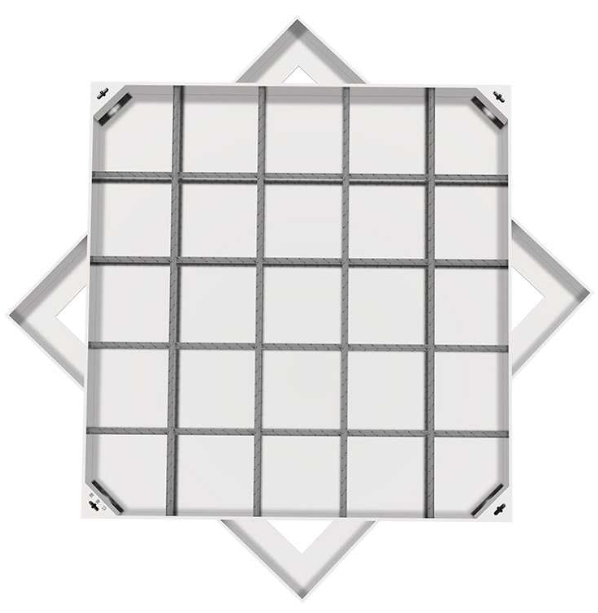 苍梧不锈钢方井展示